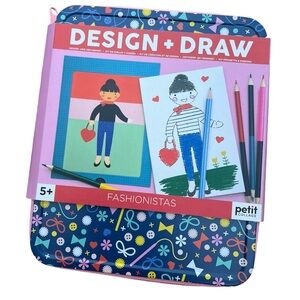 Design & Draw Fashionistas Petit Collage